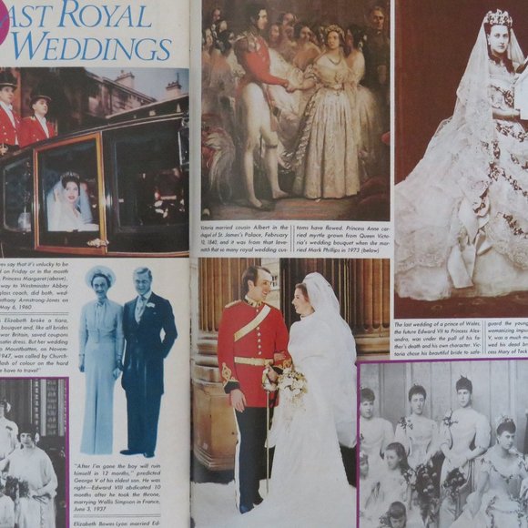 ROYAL Wedding BOOKLET 1981 Prince & Princess of Wales (965) - Picture 3 of 4